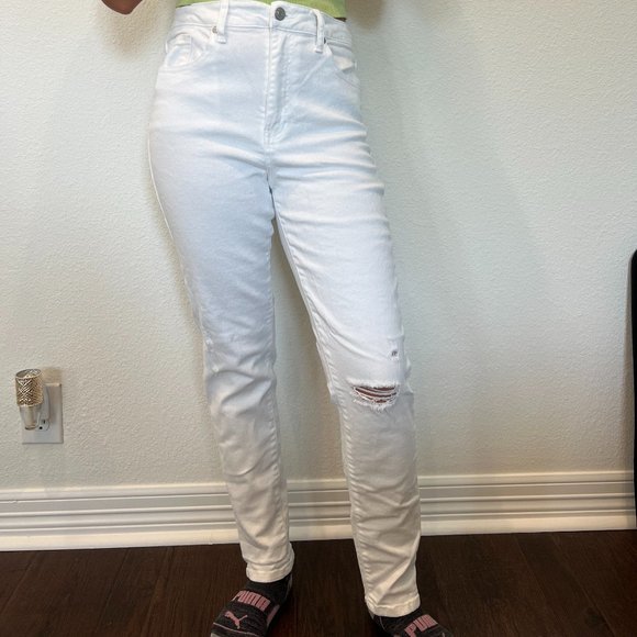 White Skinny Jeans, size 28 - Picture 1 of 8
